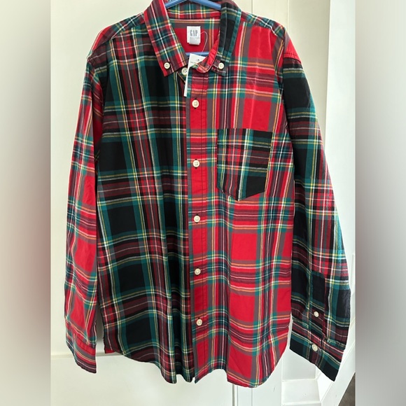 NWT button down shirt GAP kids XL ( 12) boys - Picture 1 of 2